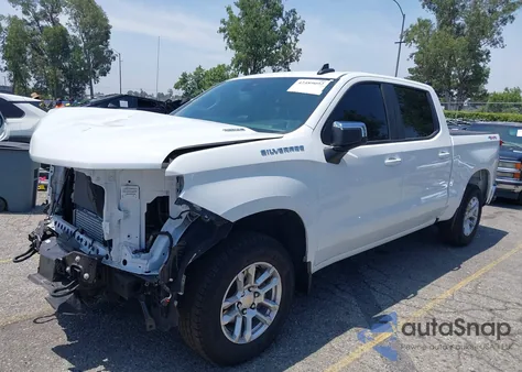 2025 Chevrolet Silverado 1500 4Wd Short Bed Lt With 2Fl from USA, damaged, VIN 1GCPKKEK0SZ143835